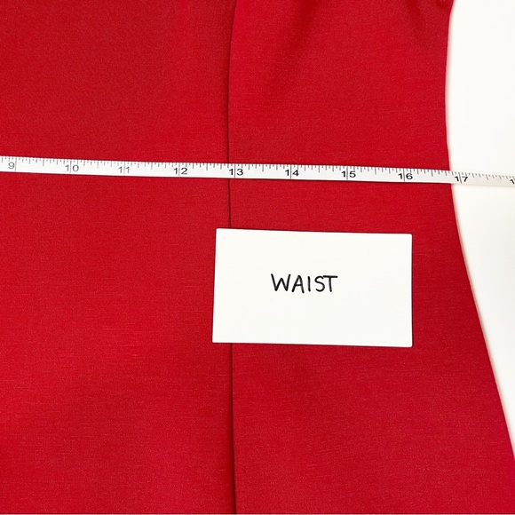 J. McLaughlin Red Long Sleeve Dress - Picture 10 of 16